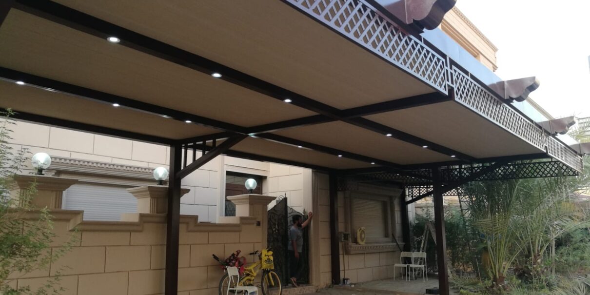 مظلات منزلية بالرياض