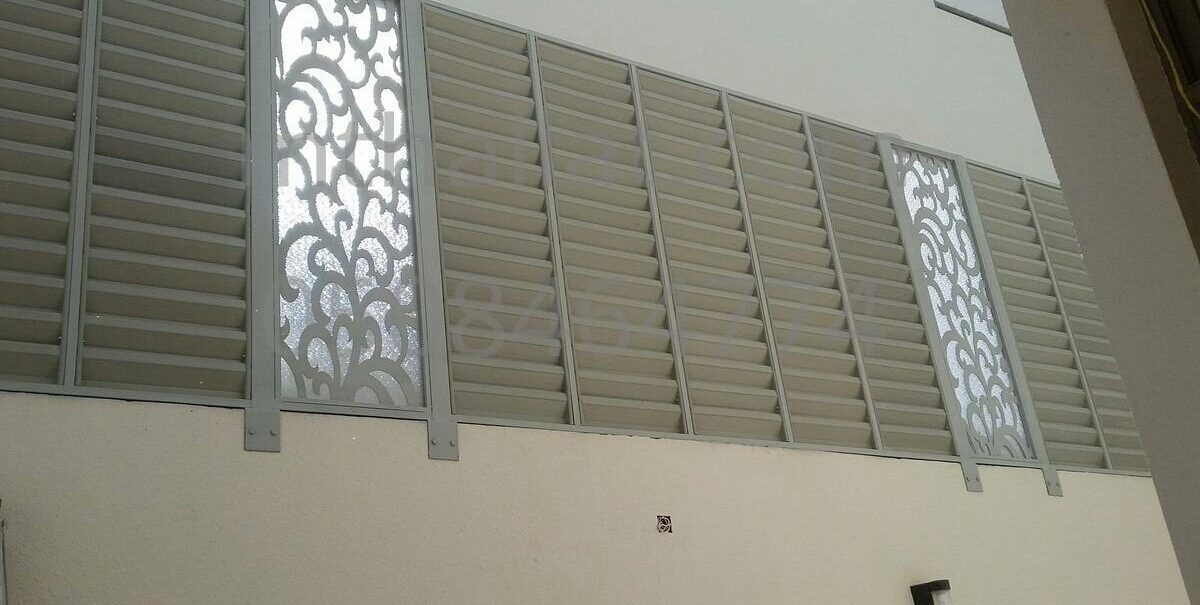 تركيب سواتر حديدلوفر ومجدول شامل الدهان