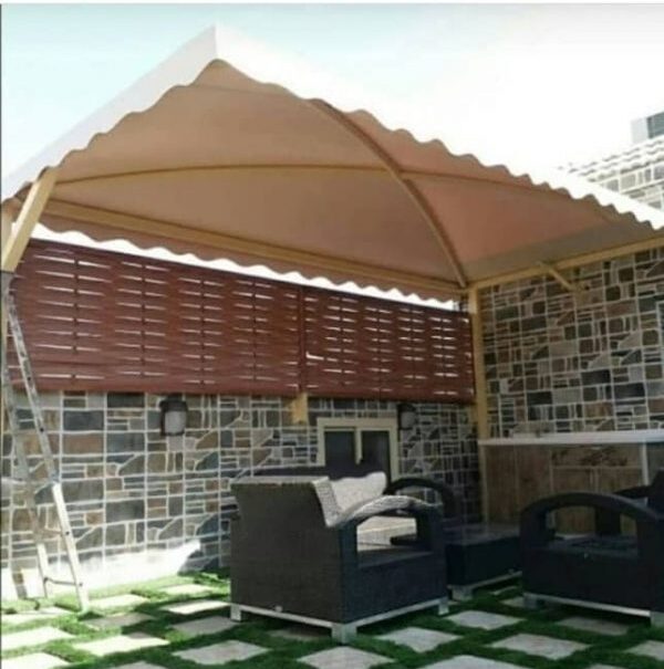 حداد مظلات وسواتر حي الشفاء