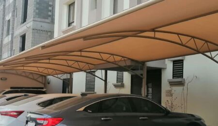 مظلات مواقف السيارات