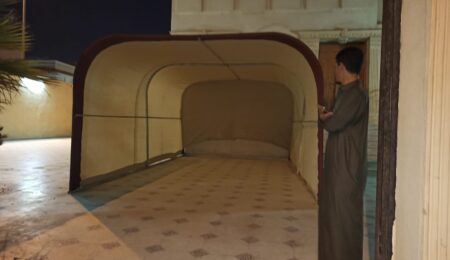 مظلات سيارات متنقله