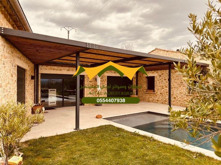 مظلات خيزران في الرياض