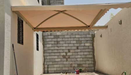 مظلات خارجية قماش