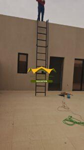 سلم خزان حديد بالرياض