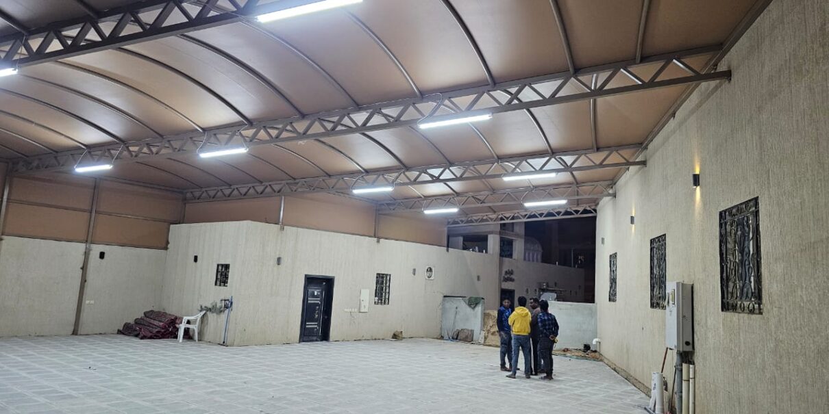 تركيب مظلات احواش المساجد