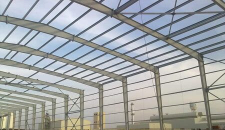 تركيب هناجر ومستودعات حي الشمال