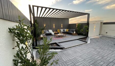 مظله شفاف بديل الزجاج