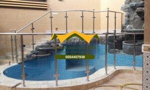 حواجز مسابح استيل